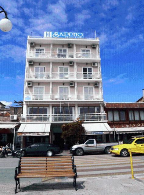 Hotel Sappho Mytilíni Exterior foto